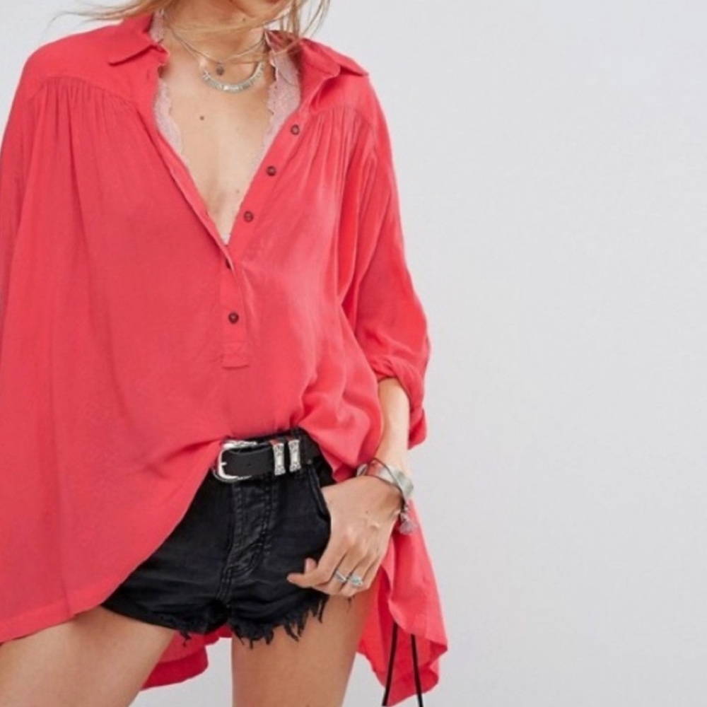 Free People Lovely Day blouse